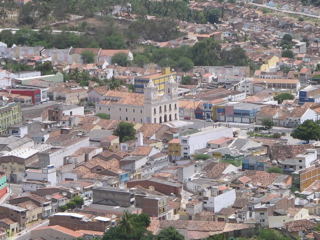 Vista de arquivo da cidade de Pesqueira, Pernambuco
