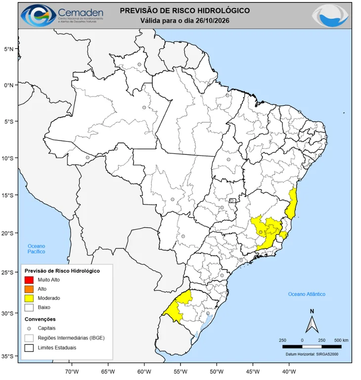 Imagem da fonte sobre Risco hidrológico