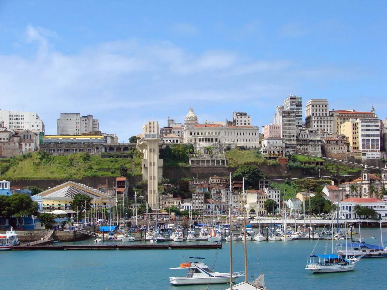 Vista de arquivo do Centro Histórico de Salvador, Bahia